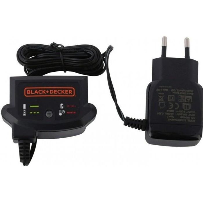 Chargeur de batterie pour perceuses Black&Decker N494098
