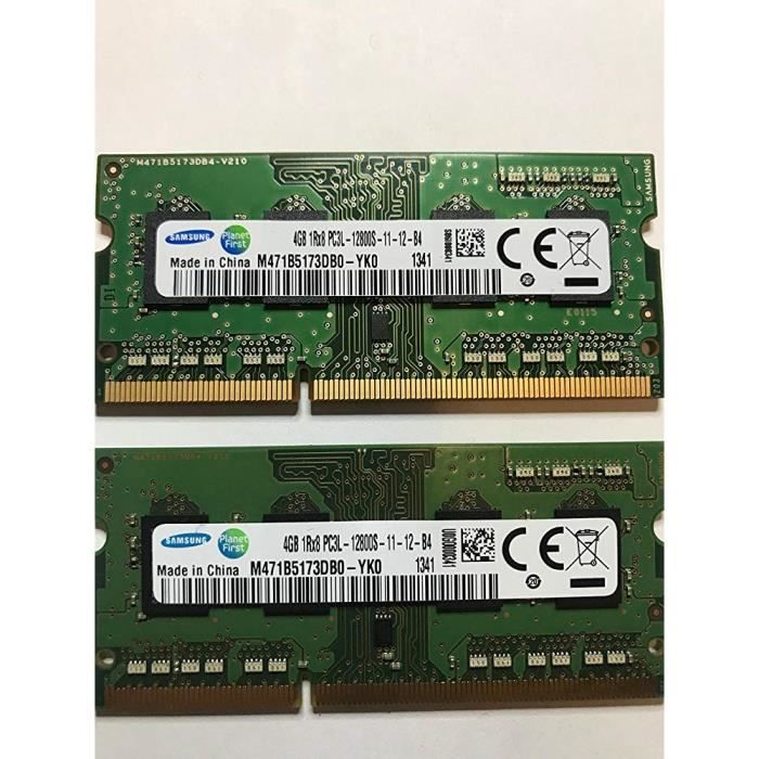 Barrette Mémoire RAM Corsair Vengeance LP 4 Go DDR3 1600 MHz - 1 X 4 Go - Occasion Fonctionnelle