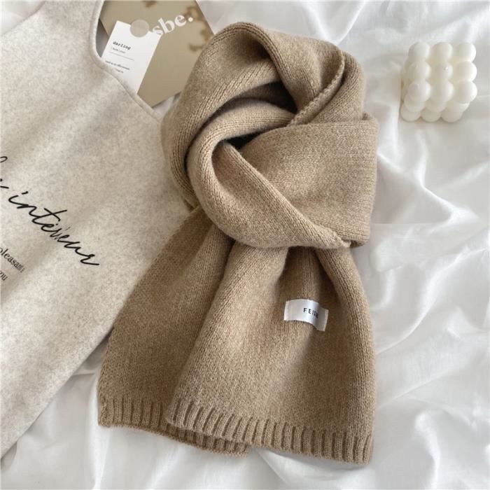 Écharpe Polaire Unie Max-Tonsen - Ultra Douce Pour Automne/hiver | Cadeau Noël Homme/femme