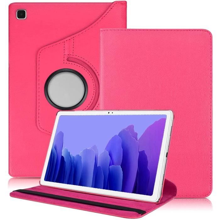Etui pour Samsung Galaxy Tab A7 2020,360 Rotation PU Pell