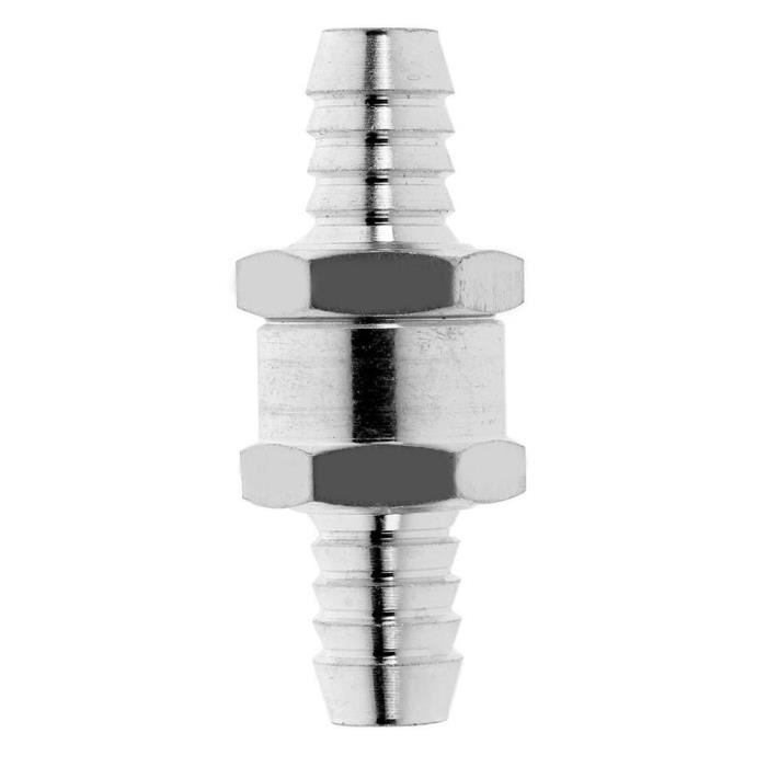 6/8/10/12mm Alliage d'Aluminium One Way carburant non retour Clapet anti-retour Essence Diesel 6/8/10/12mm Alliage d'Aluminium One Way carburant non retour Clapet anti-retour Essence Diesel