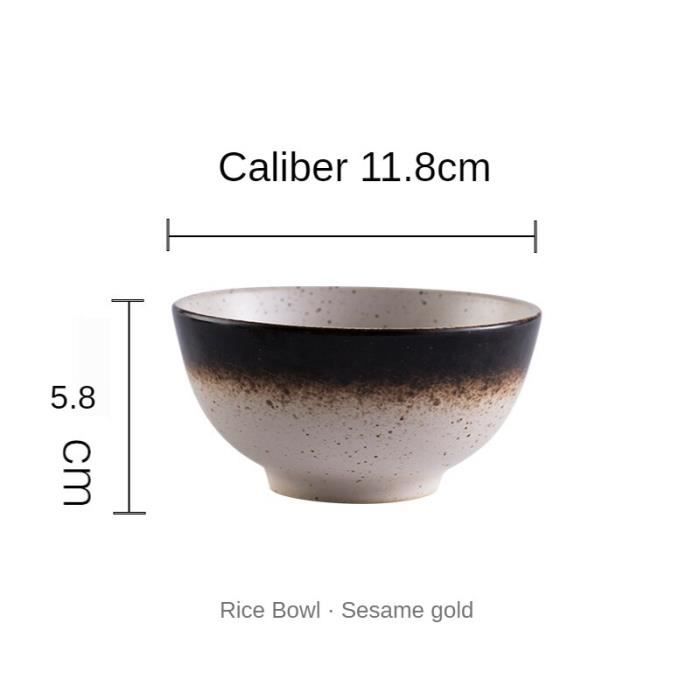 Hoement Bol Ramen Retro Bol à Soupe Pour Restaurant Et Maison Design Élégant Et Pratique Pour Nouilles Et Céréales