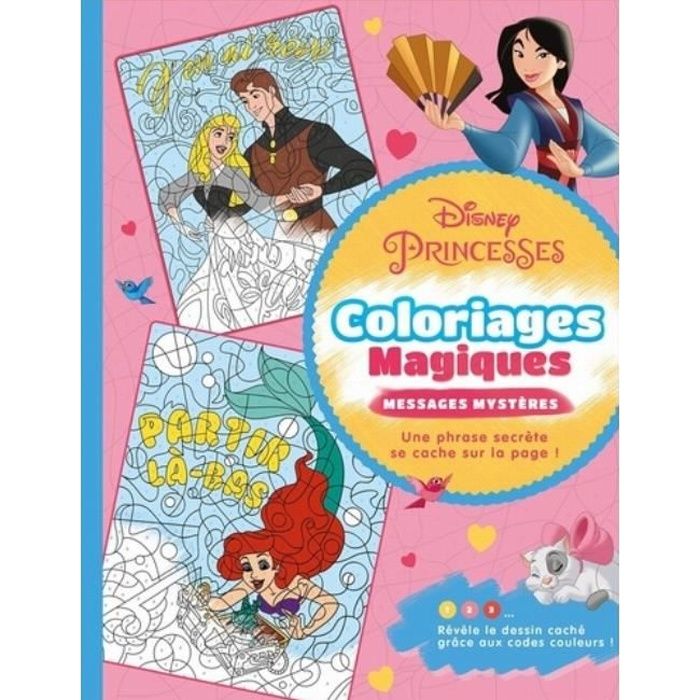 Les Princesses Disney Coloriage Achat Vente Jeux Et Jouets Pas Chers
