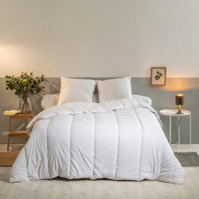 BLEU CALIN Couette 200x200 cm La Coton Bamboo Hiver - Chaude - Matériaux écoresponsables