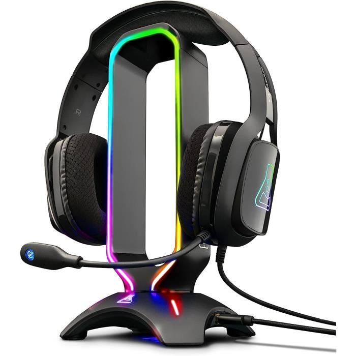 Support universel rétroéclairé pour casque de gaming THE G-LAB K