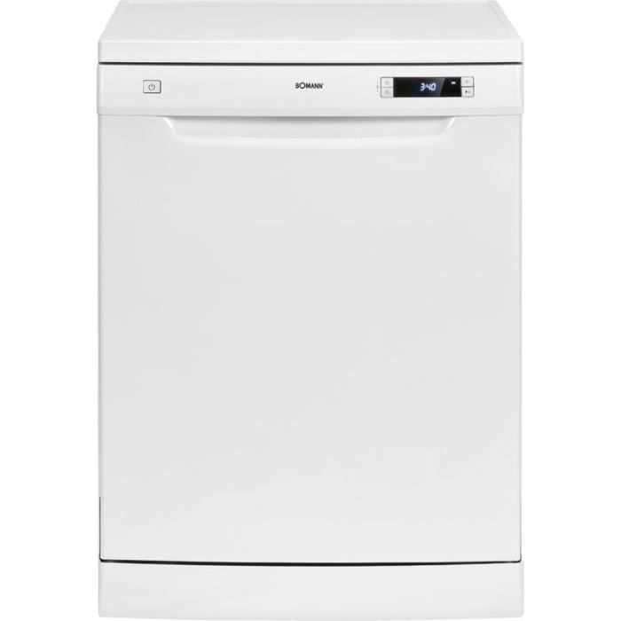 Lave-vaisselle 60cm Blanc Bomann GSP7408-Blanc