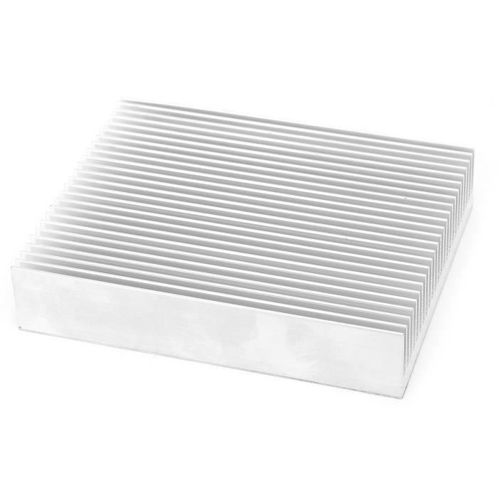 Dissipateur Thermique Aluminium U 100x50x50 Mm – Radiateur Refroidissement Efficace Pour LED, CPU, Module