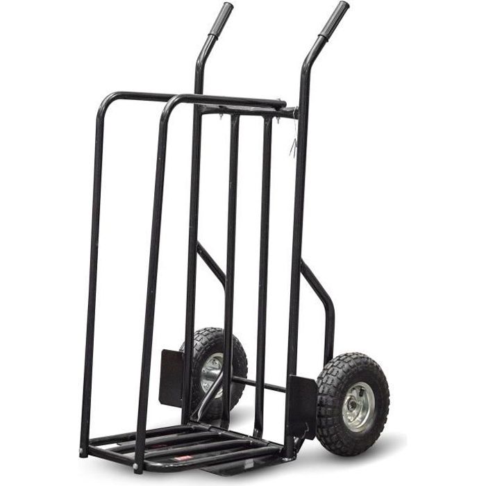 Chariot porte buches