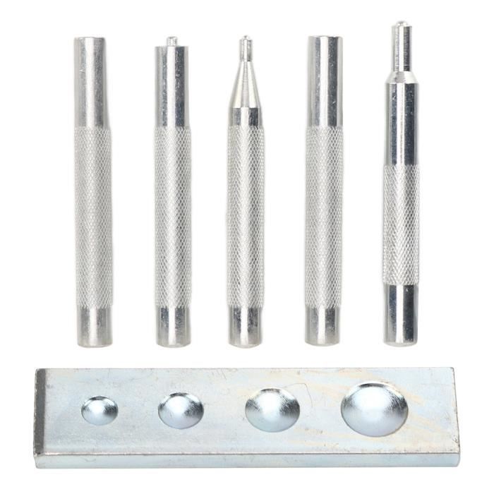 Outil Rivet CES Outil De Pose De Rivets À Pression Kit De Rivets À Pression, 5 ...