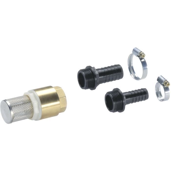 Filtre d'aspiration métal avec clapet anti retour Ø19mm GARDENA 1728 - vue 2