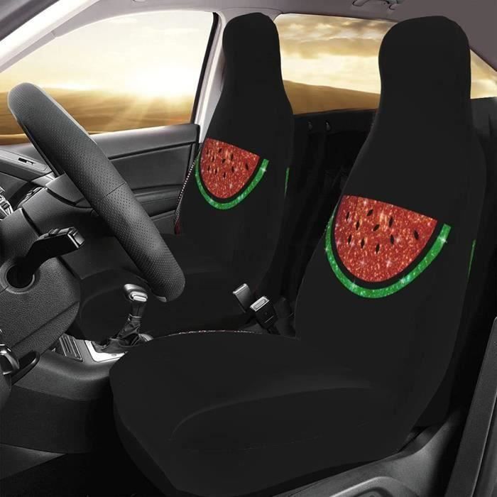 FINE-Lot de 2 housses de siège de voiture en forme de pastèque - Lavables  en machine - Ajustement universel 52x138cm4776 - Cdiscount Auto