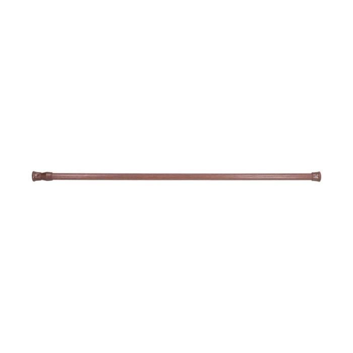 Tringle à Rideau De Tension à Ressort - Télescopique 55-90 Cm, Diamètre 1,3 Cm, Sans Perçage