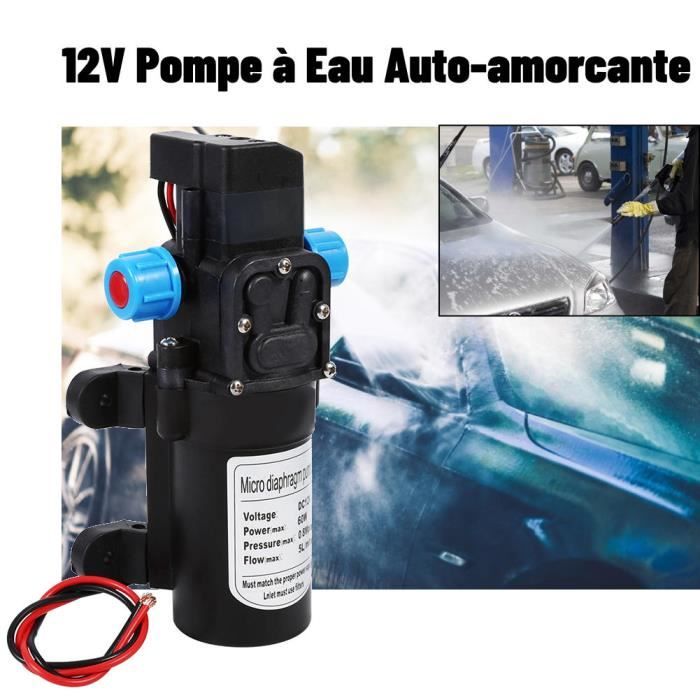VEVOR 12V 10 L/min pompe à membrane eau sous pression pompe à eau douce VEVOR 12V 10 L/min pompe à membrane eau sous pression pompe à eau douce