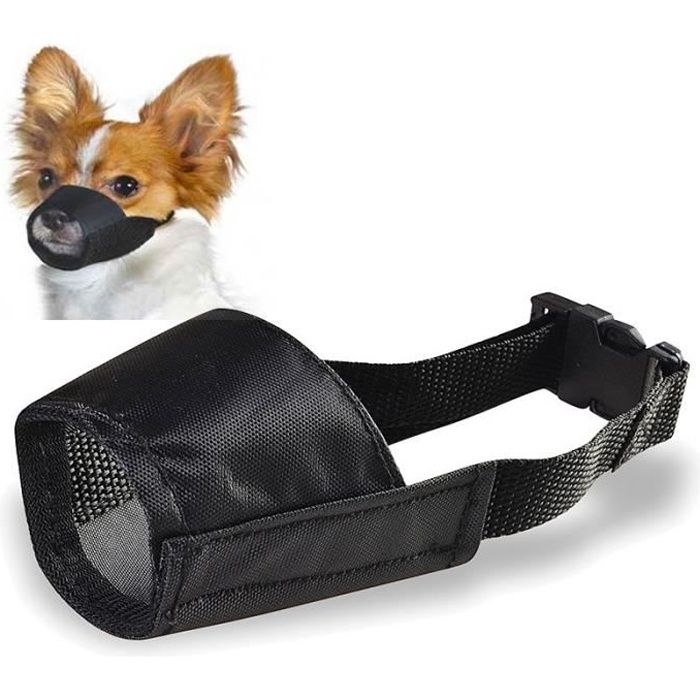 INSTEN Museli&egrave;re -  - Nylon Noir - Ajustable - Tour de Museau 1194 cm - Longueur Sup&eacute;rieure 432 cm 