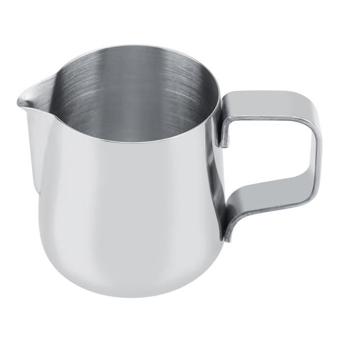 Lot De 4 Pichets à Mousser Le Lait En Inox 304 – Avec Bec Verseur Et Graduation, 350ml - 6