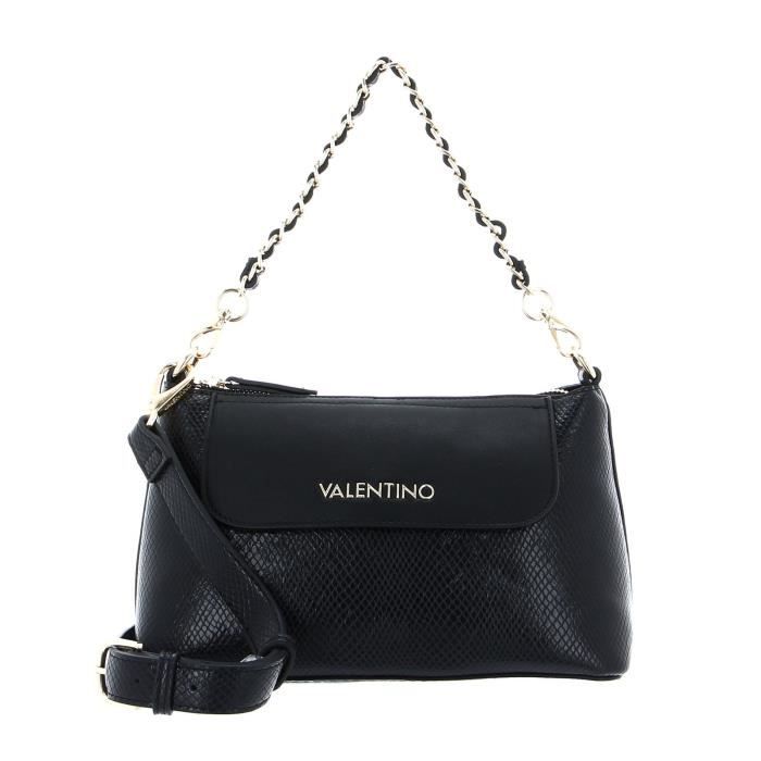 Sac à épaule Valentino Frame Bag En Aluminium - Noir à Paillettes - Neuf Avec étiquettes