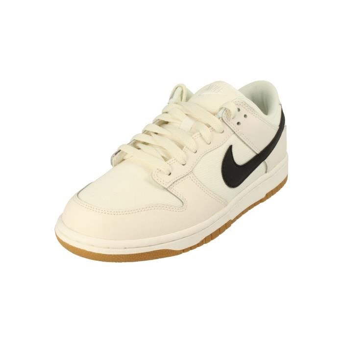 nike dunk low homme argent