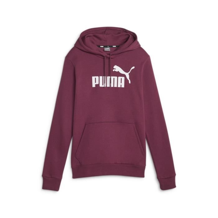 Sweatshirt à capuche femme Puma Essentials Logo FL - dark jasper - L