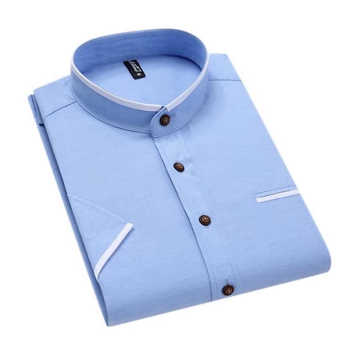 Chemise Blanche avec Chinos Bleu Foncé | Hockerty
