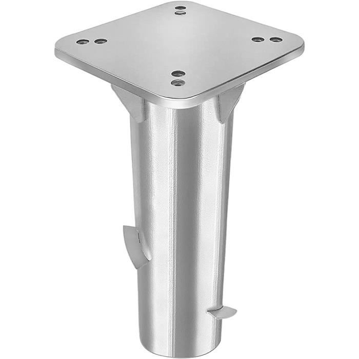 Support De Parasol Avec Ancrage LEcylankEr - Amovible, Acier Inoxydable - Pour Jardin, Plage, Pêche (36 Cm)