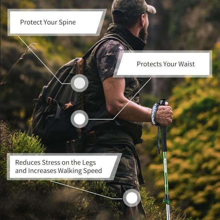 Naturehike – alpenstock ultraléger pour enfant et ... – Grandado
