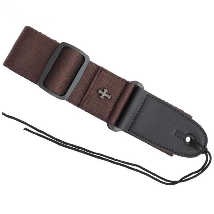 Sangle de Guitare Réglable : Confort et Style pour Guitaristes Électriques et Acoustiques