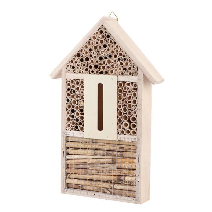 GARDIGO® Lot De 6 Recharges Bois De Nidification Pour Hôtels à Abeilles - Matériau Naturel Pour Maisons D'Insectes