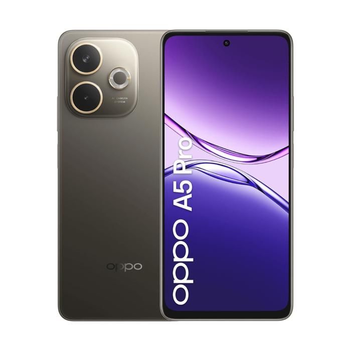 Oppo A5 Pro 4G 8 Go/256 Go Noir (Black Brown) Double SIM
