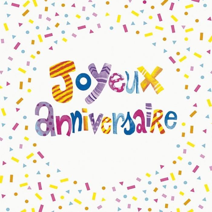 Dies Joyeux Anniversaire Cdiscount