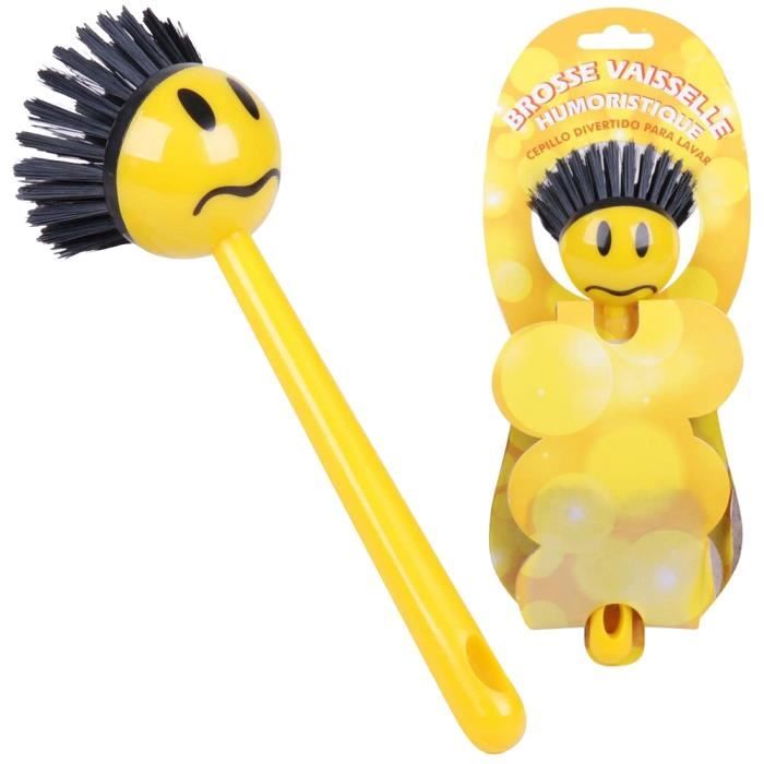 Brosse Vaisselle Smiley Rigolo Design Humoristique Jaune Cdiscount Au Quotidien Brosse Vaisselle Smiley Rigolo Design Humoristique Jaune Cdiscount Au Quotidien