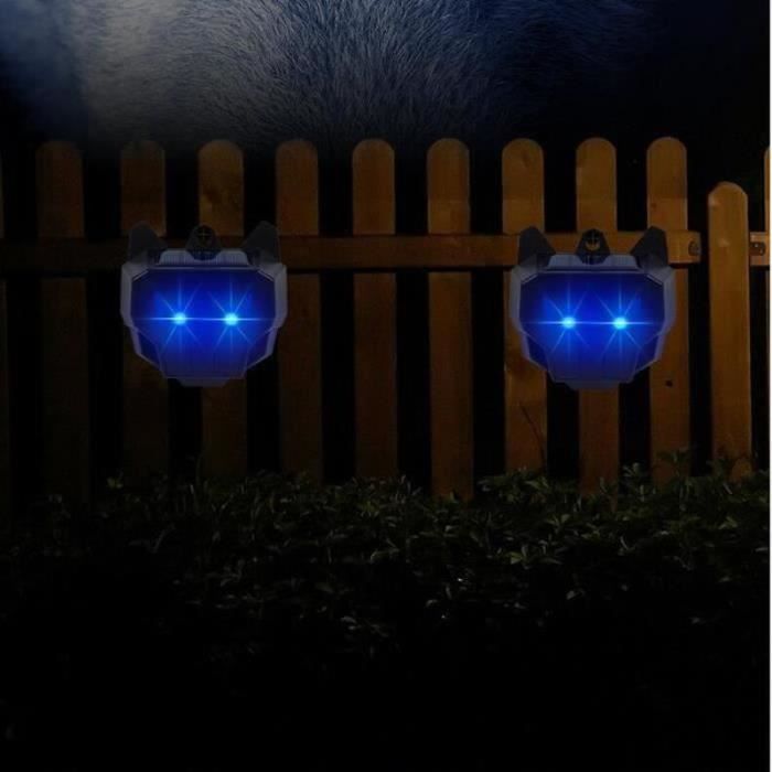 Lot De 3 Répulsifs à Chats Métalliques Noirs - Pour Jardin, Anti-Oiseaux Et Rongeurs - Installation Simple