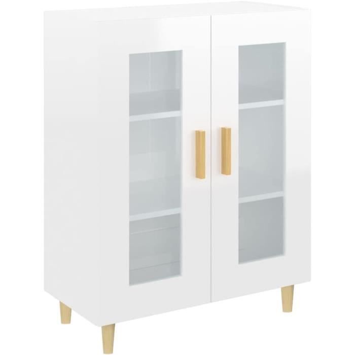 VidaXL Buffet Armoire Latérale Armoire de Rangement Organisateur de Maison Meuble de Salon
