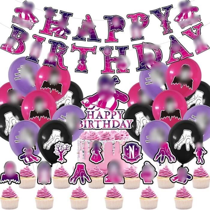 Joyeux Anniversaire Autocollant Rond, 500Pcs Anniversaire Rouleau Autocollants Sceau, Décorative