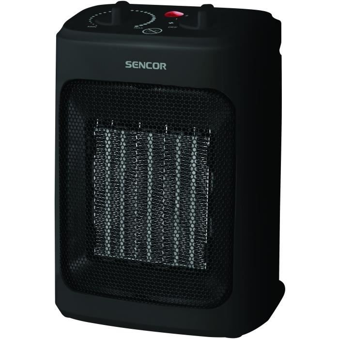 Radiateur en céramique SENCOR SFH 7601BK Jusqu'a 3 niveaux de chauffage 10 / 15 m² 60 dB - vue 2