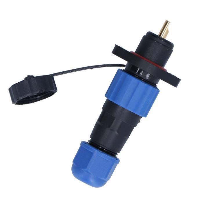 Connecteur étanche IP68 TY28 4 Broches 45A - Mâle Femelle Sans Soudure Pour Panneau