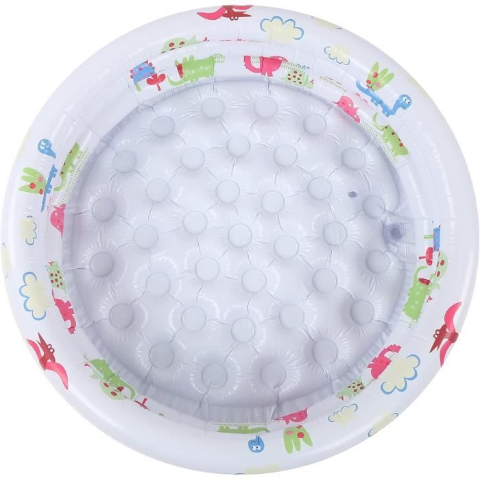 Piscine Gonflable Pour Bébé En Forme De Pétale – Petit Bassin PVC Pour Jardin Ou Intérieur (Diam. ~90 Cm)