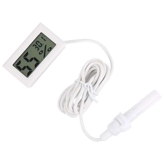 Thermomètre pour animal de compagnie de reptile, hygromètre de thermomètre  de mètre d'humidité de la température d'affichage - Cdiscount Jardin