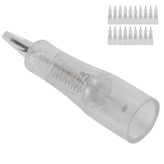 Cartouches D'aiguilles De Tatouage CNC 7RM - 20 Pièces #10Bugpin 0.3mm Round Magnum - Pour Machine Rotative - 6