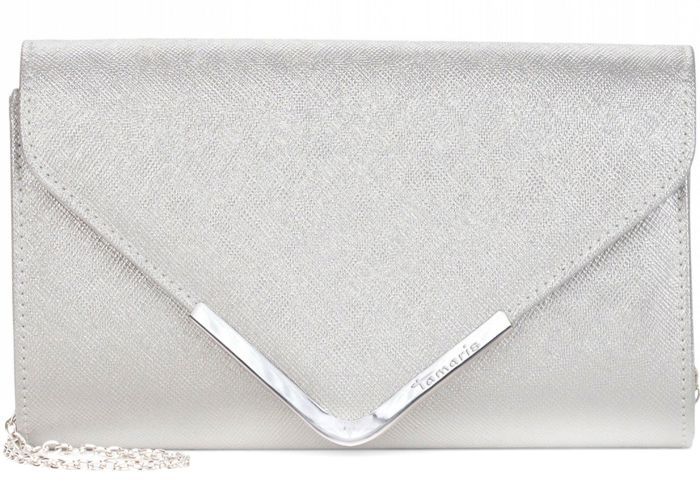 Tamaris Pochette argent pour femme - Amalia Clutch Bag 86067 Tamaris Pochette argent pour femme - Amalia Clutch Bag 86067