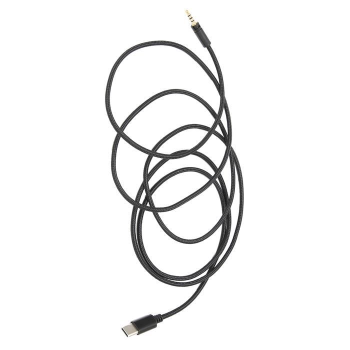 Adaptateur USB-C Vers Jack 3.5mm UGREEN - 10 Cm - Nylon Tressé - Compatible Nombreux Smartphones
