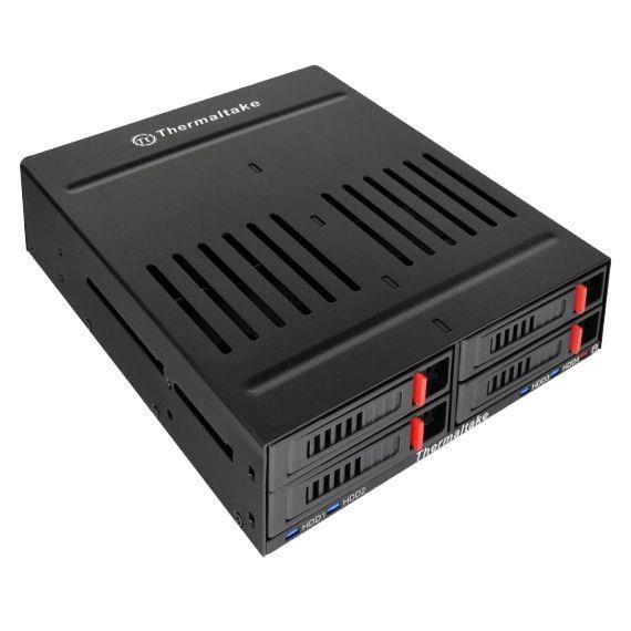 Thermaltake Max 5 Quad SATA HDD Rack - Rack 5.2… - Cdiscount Informatique