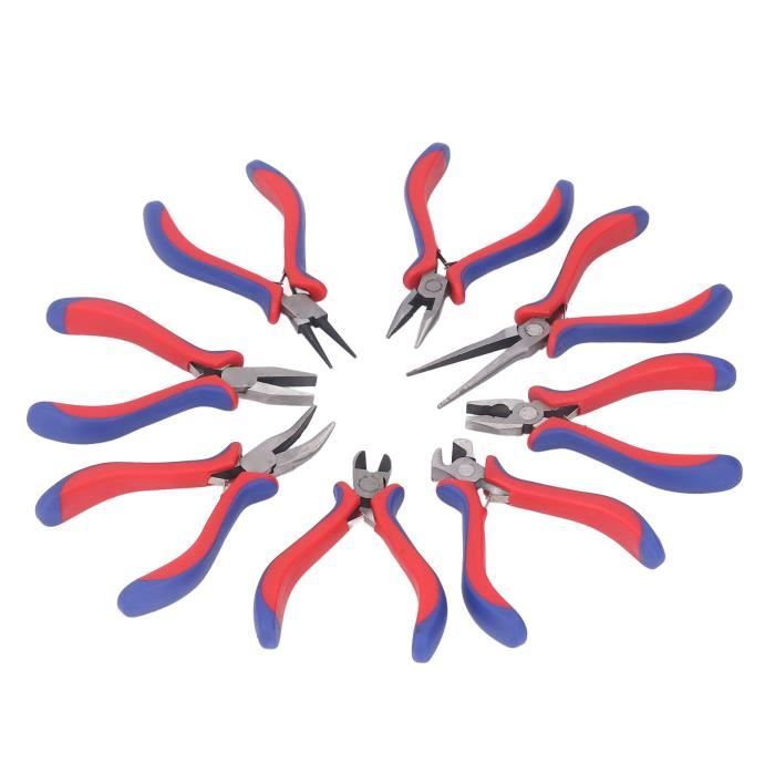 Lot De 5 Mini Pinces Métal 10,2 Cm - Pour Bijoux, Travaux Manuels, Modélisme