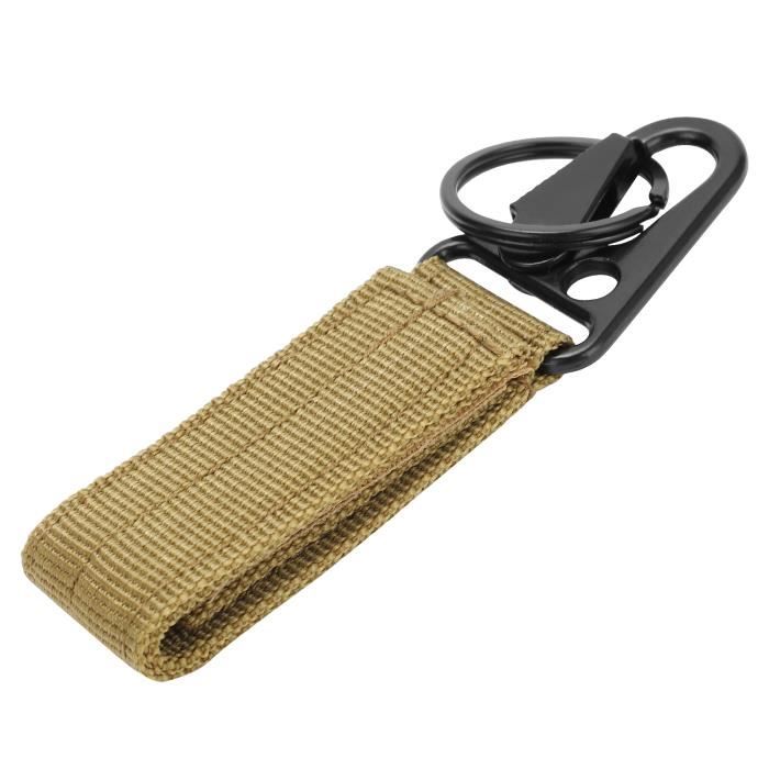 Mousqueton Porte-clés En Alliage Titane – 3 Mm – Extérieur – Neuf