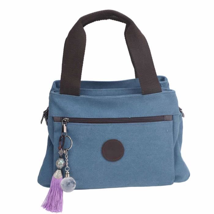 Sac En Toile Vintage J.R. Clark Company - Porte-pinces à Linge - Petit, Cordon