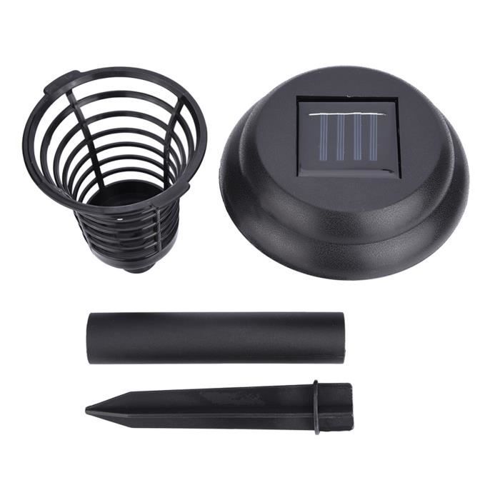 Lampe Anti-insectes Solaire Avec Ventouse - Lumière Bleue Attirante Pour Tuer Mouches Et Insectes Volants - Marque BWR