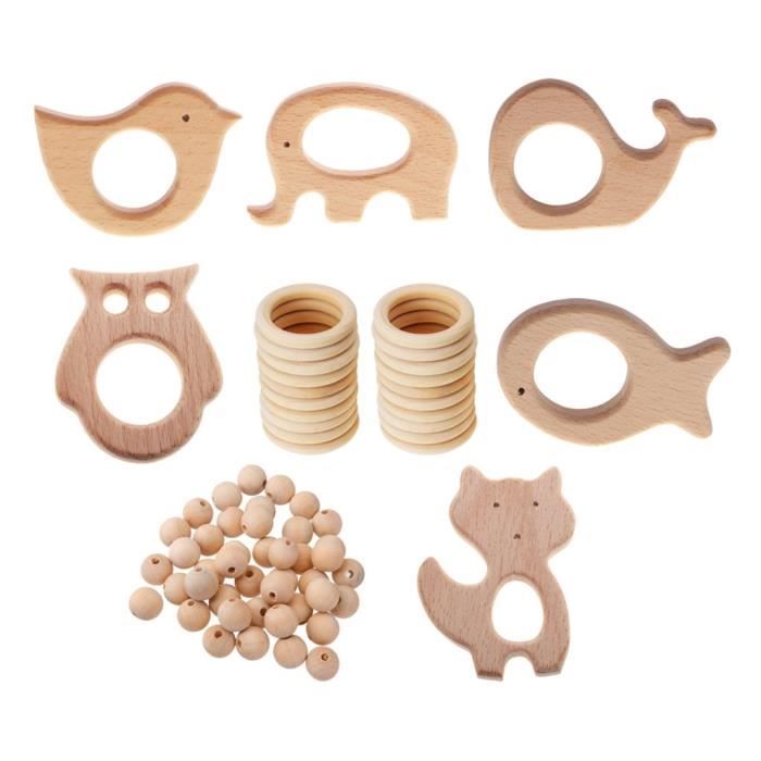 anneau dentition bois