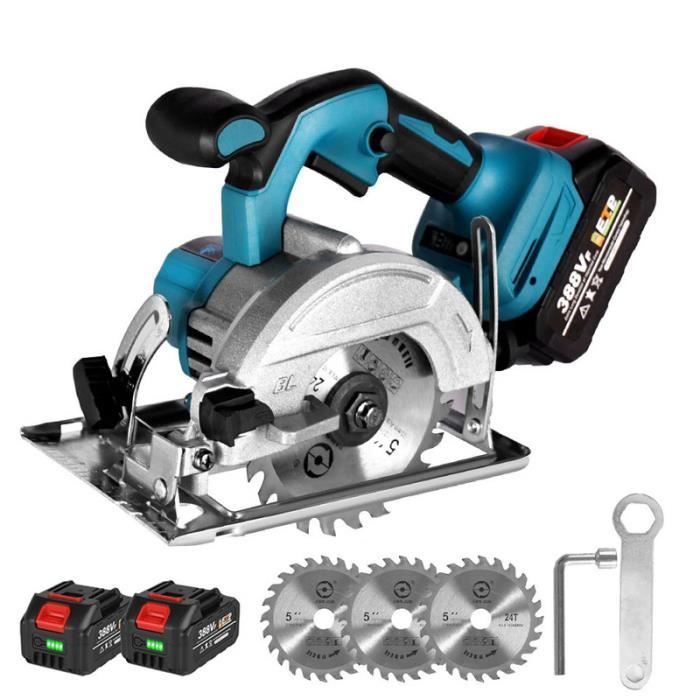 Pack RYOBI Scie circulaire 18V One+ R18CS-0 - 1 batterie 5.0Ah - 1 chargeur rapide 2.0Ah RC18120-150 - Espace Bricolage