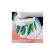 BRAUN - Brosse à dents - Pro 1 bleue Cross Action - ORAL B- rechargeable - autonomie jusqu'à 7 jours - PRO1BLEUE-1