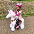 PonyCycle - Porteur Licorne blanche - Vélo équilibre pour les 3 à 5 ans - Jouet plein air-1