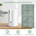 SEJOY humidificateur d’air bébé Ultrasonique 3.8L-Ultrasilencieux 30db-cadeau de Toussaint-Pour Spa, Massage, Maison, Bureau-1